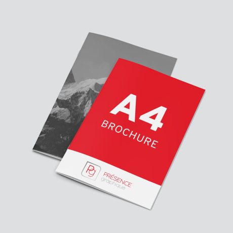 Présence Graphique Brochure A4