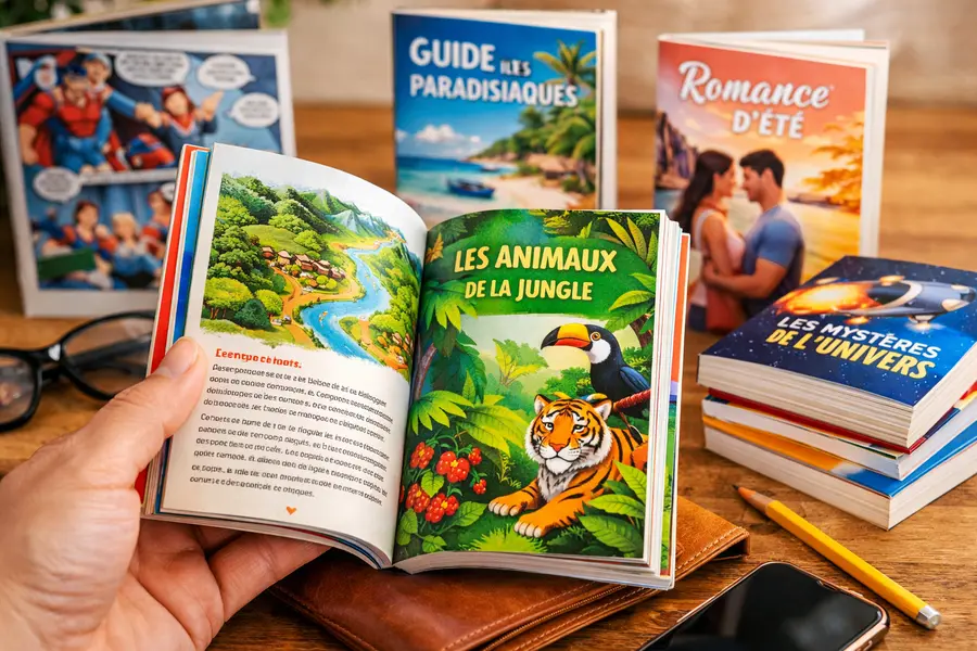 Impression de livre de poche en couleur : proposez un ouvrage à votre image grâce au service Présence Graphique