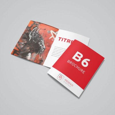 B6 Brochure Couleur