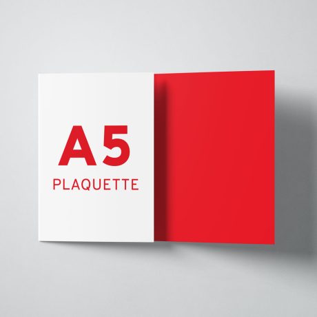 A5 Plaquette
